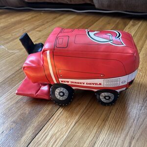 NJ Devils Zamboni 8" Plush Display Soft Toy Official NHL Merchandise